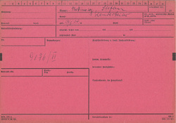 Karta Stefana Makinewicza, który przebywał w Stalagu XI pod numerem jenieckim 9176